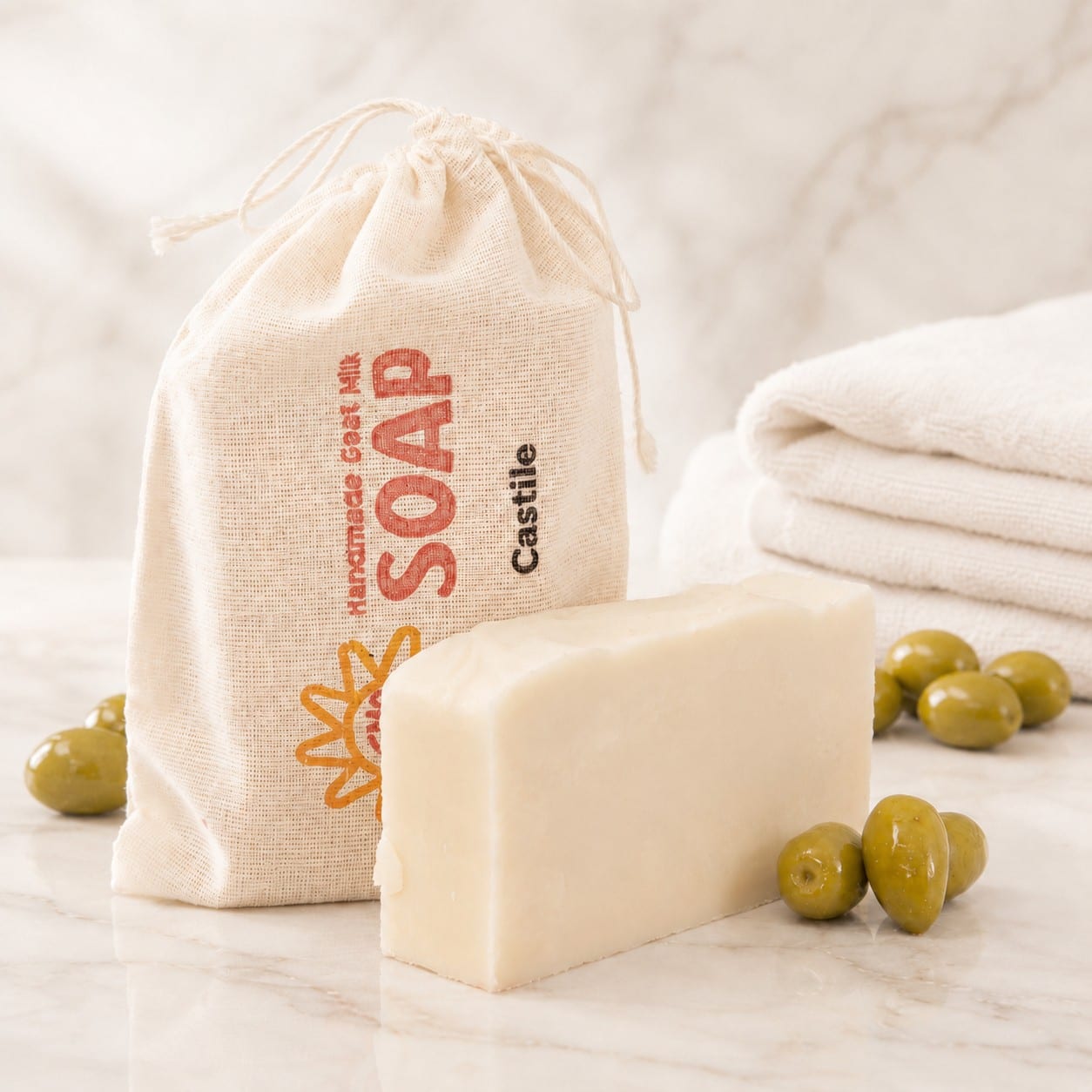 Castile Olive Oil Goat Milk Soap