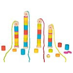 Juego de enhebrar pequeña oruga