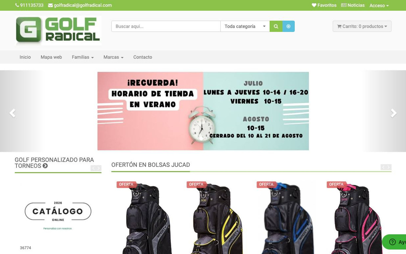 Portada de Golf Radical