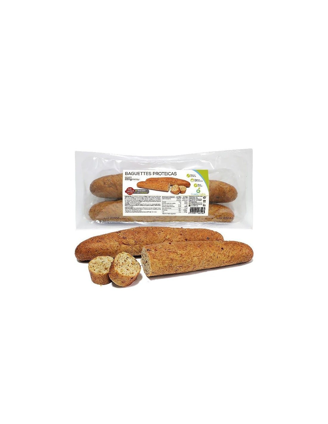 Baguettes Proteicas (2x110g)