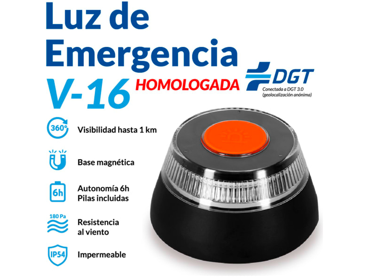 Luz V16 publicitaria 9 LED