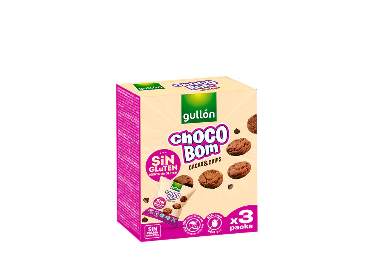 Galletas ChocoBom Sin Gluten | Gullón sin Alérgenos