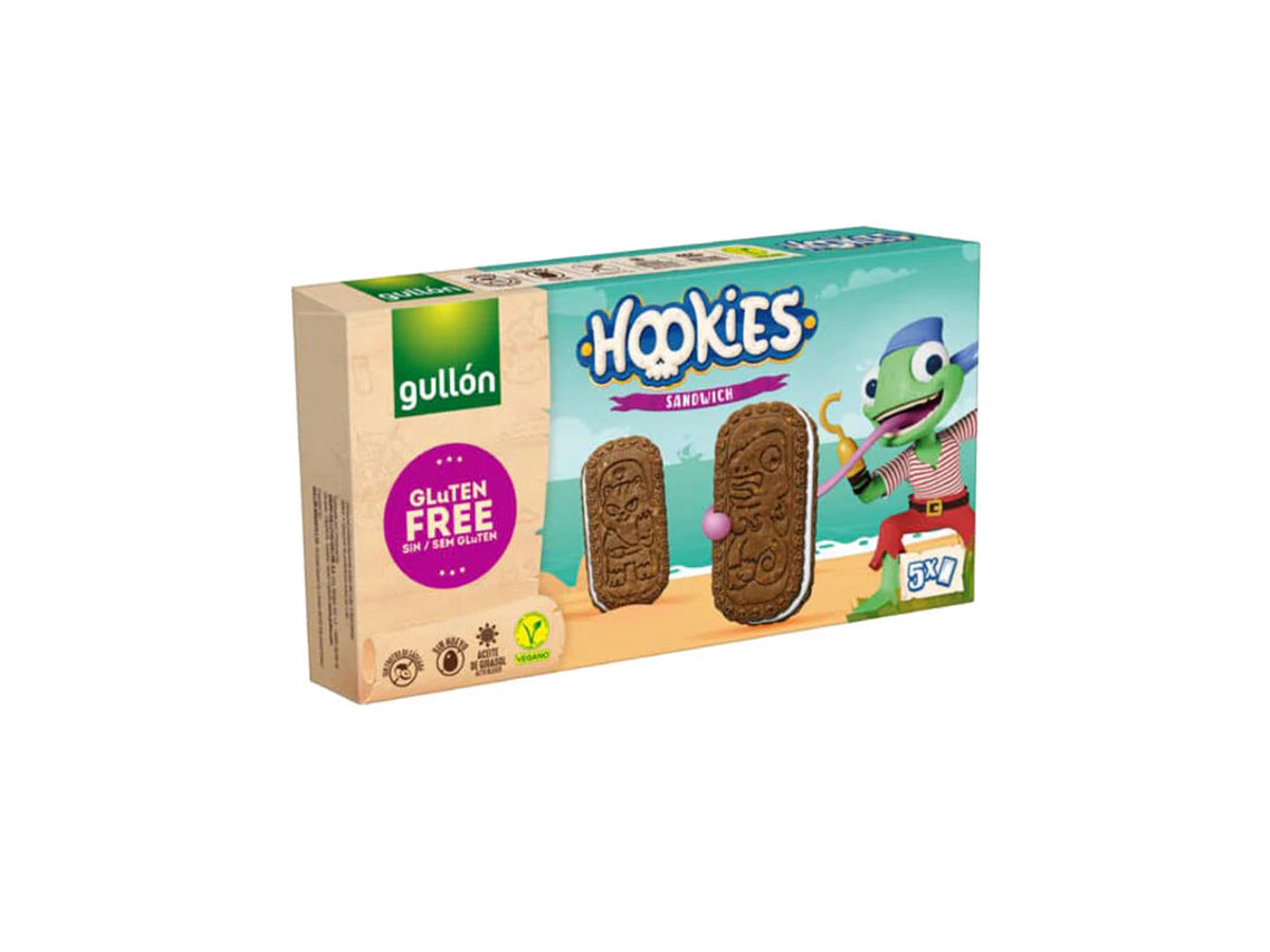 Galletas Hookies Sándwich Sin Gluten | Gullón sin Alérgenos