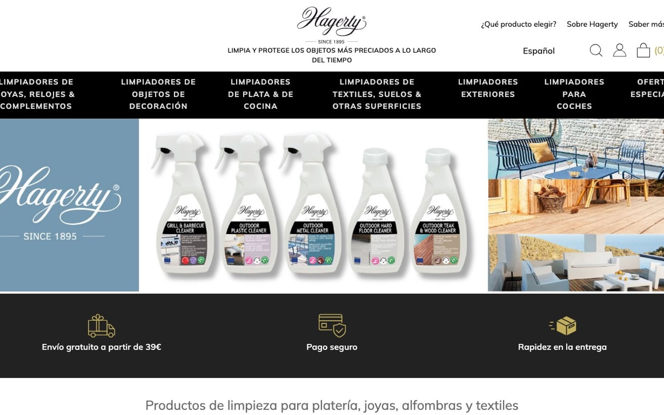 Home oficial de Hagerty España