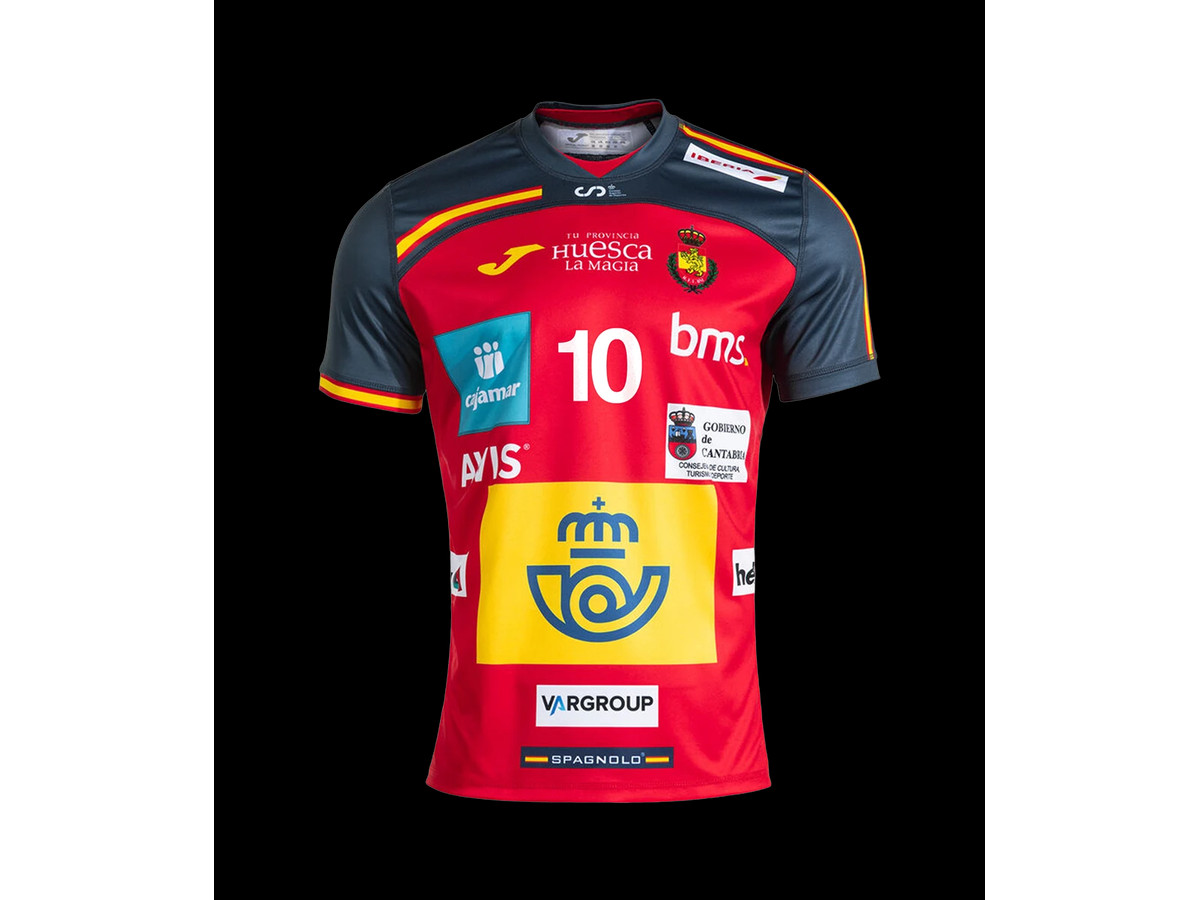 Camiseta Joma España Balonmano Masculino Roja 2026
