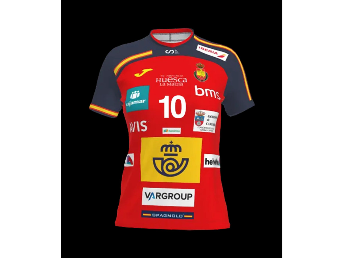 Camiseta Joma España Balonmano Femenino Roja 2026