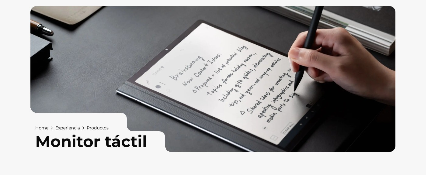 Monitor táctil
