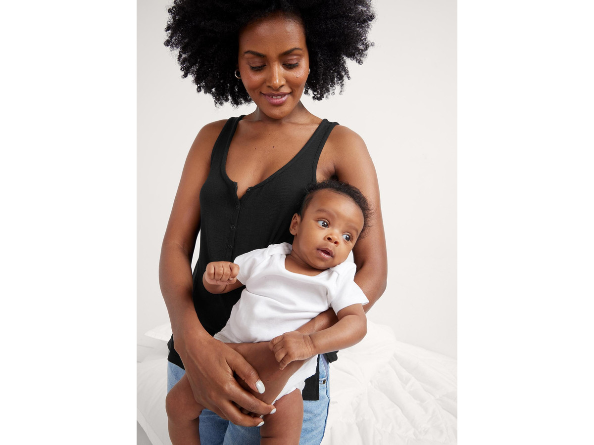 The Softest Rib Nursing Tank