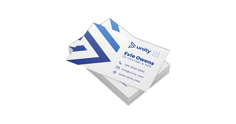 Tarjetas de visita estándar