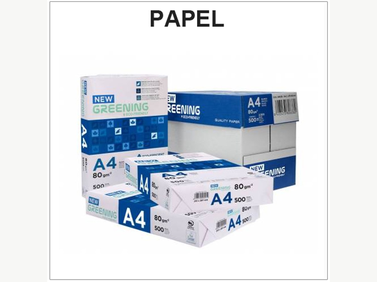 Papel y etiquetas