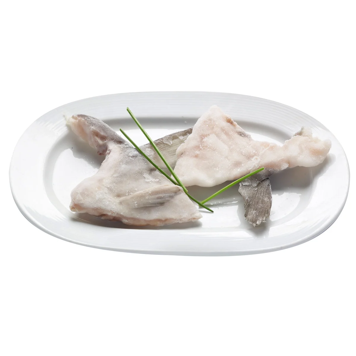 Alas de bacalao al punto de sal