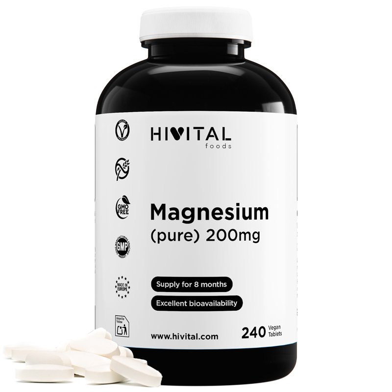 Magnesio 200 mg (Citrato de Magnesio)