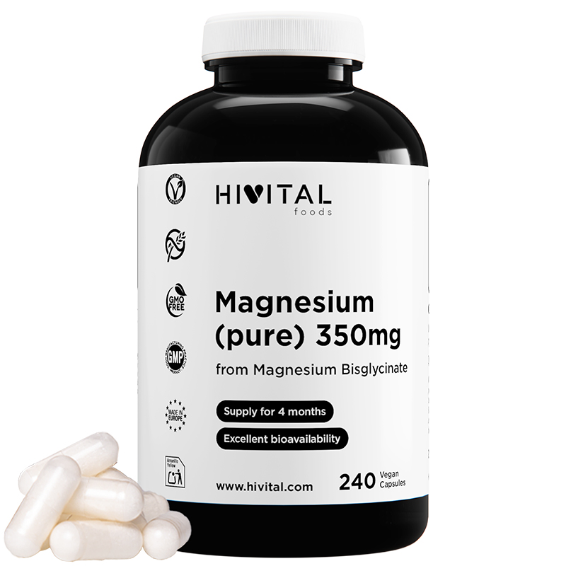 Magnesio 350 mg (Bisglicinato de Magnesio)