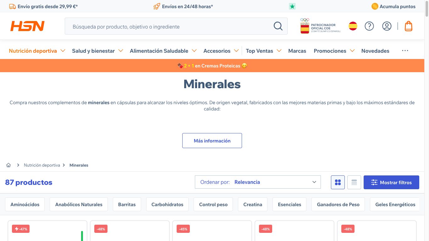Minerales