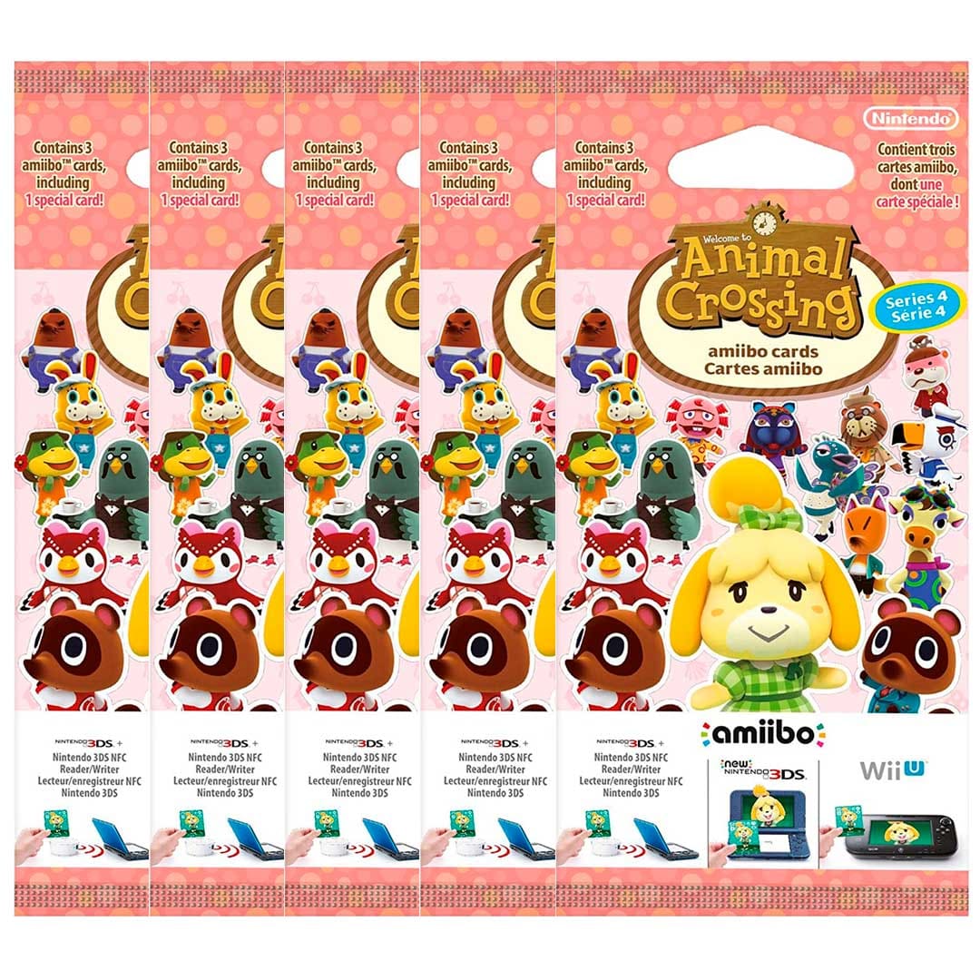 Cartas amiibo Animal Crossing serie 4