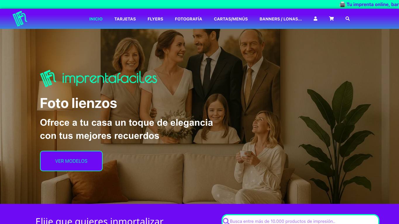 Portada oficial de Imprenta Fácil