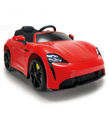 Coche Eléctrico Porsche Taycan Turbo S 12V Rojo