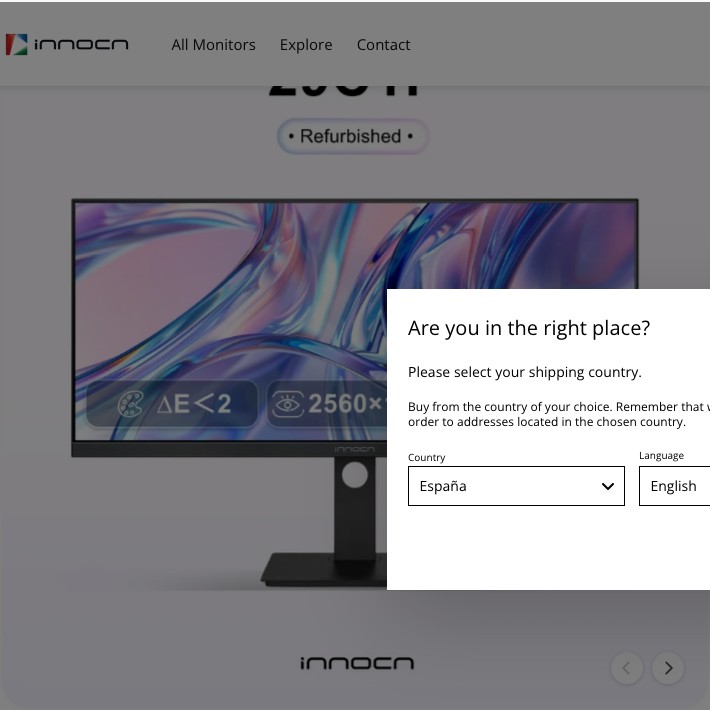 Refurbished 29C1F | 29" 21:9 WFHD 65W USB-C Professional Ultrawide Monitor