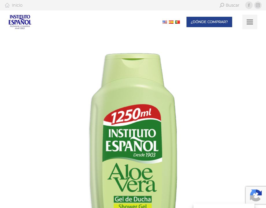 Gel de bano Aloe Vera