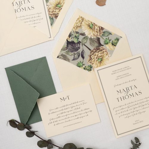 Colección invitaciones de boda