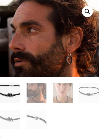 Collar unisex tentáculos