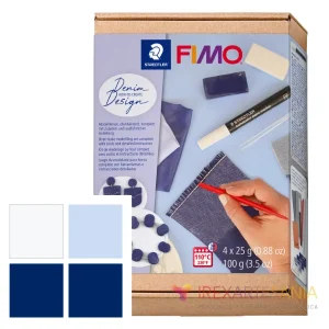 Kit Fimo efecto denim
