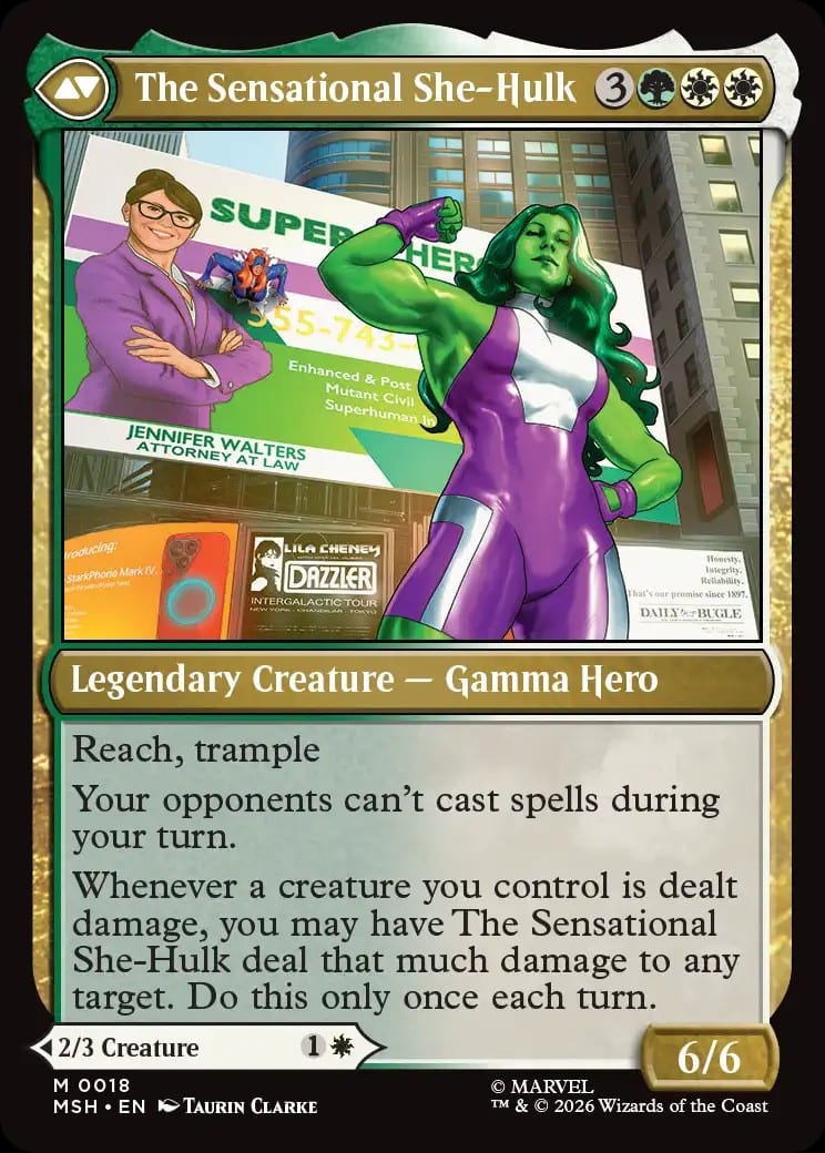 Cartas sueltas de Marvel Super Heroes