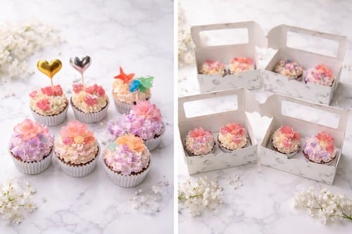 Cupcakes de jabón con nata montada | Jabancor