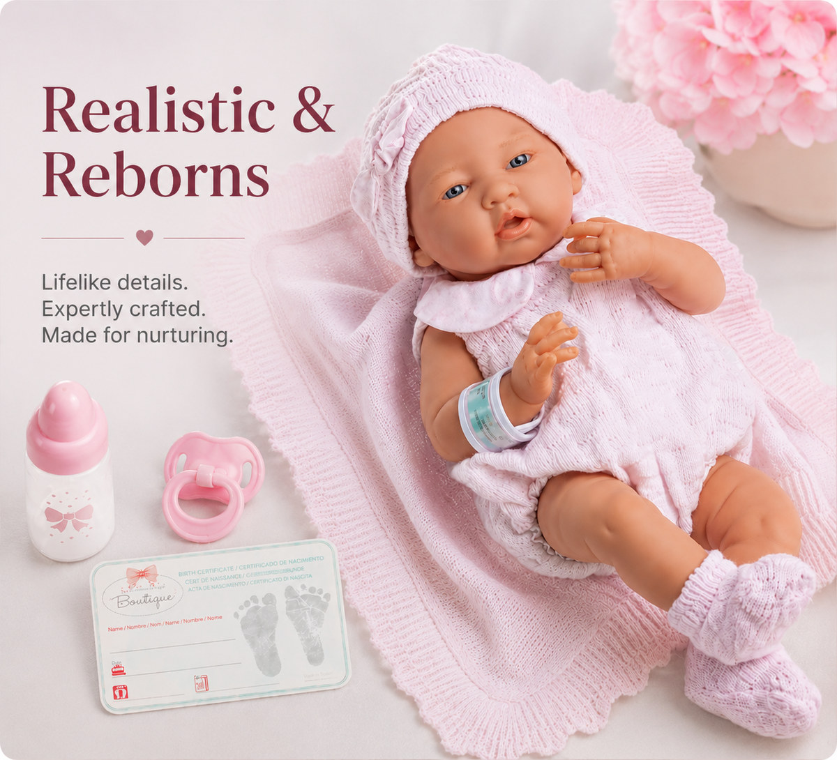 Realistic & Reborn Baby Dolls