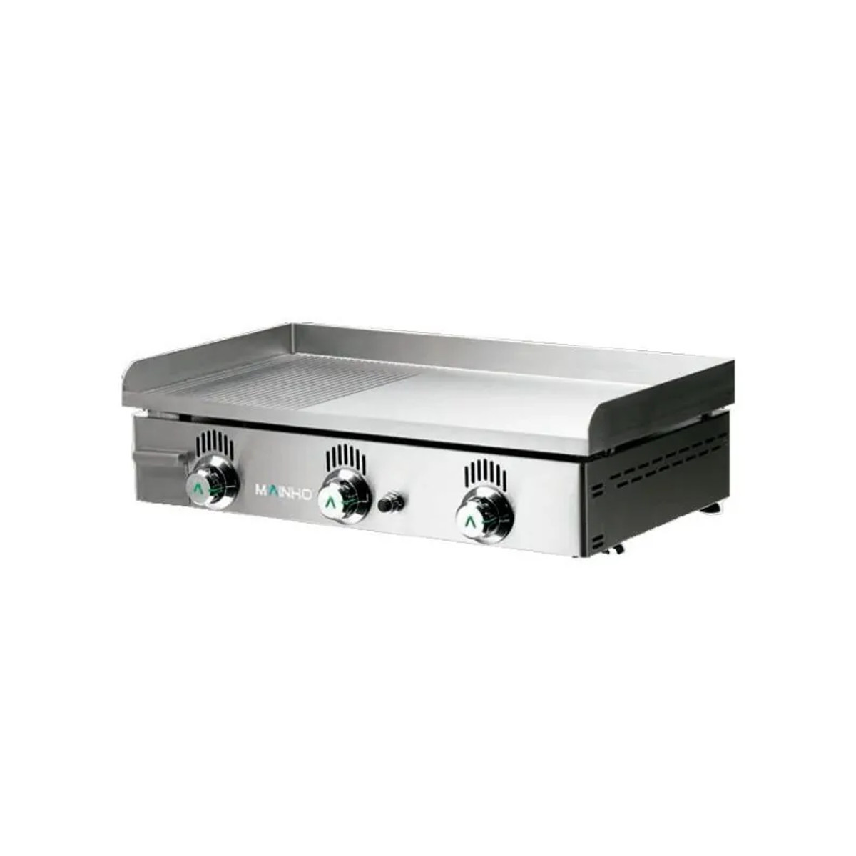 Plancha profesional semi ranurada