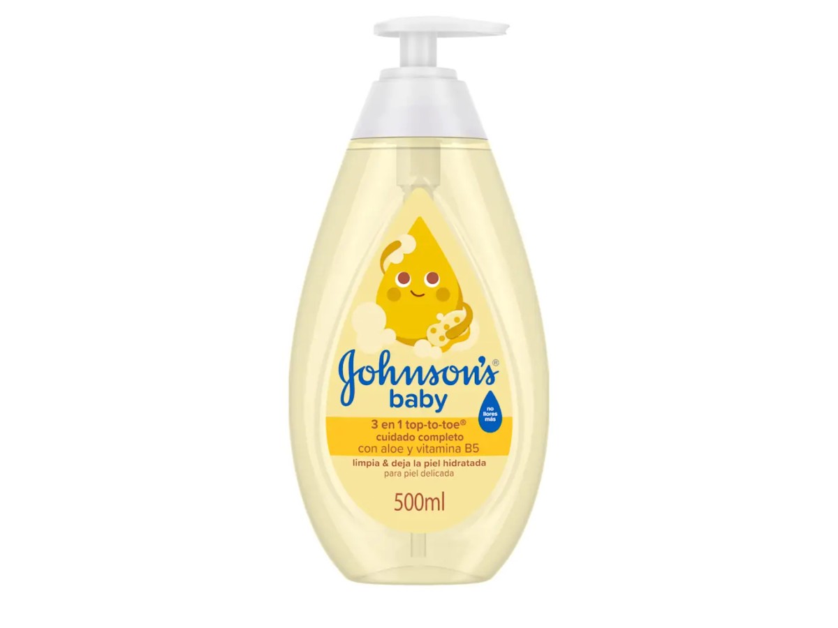 JOHNSON’S BABY top-to-toe 3 en 1 cuidado completo