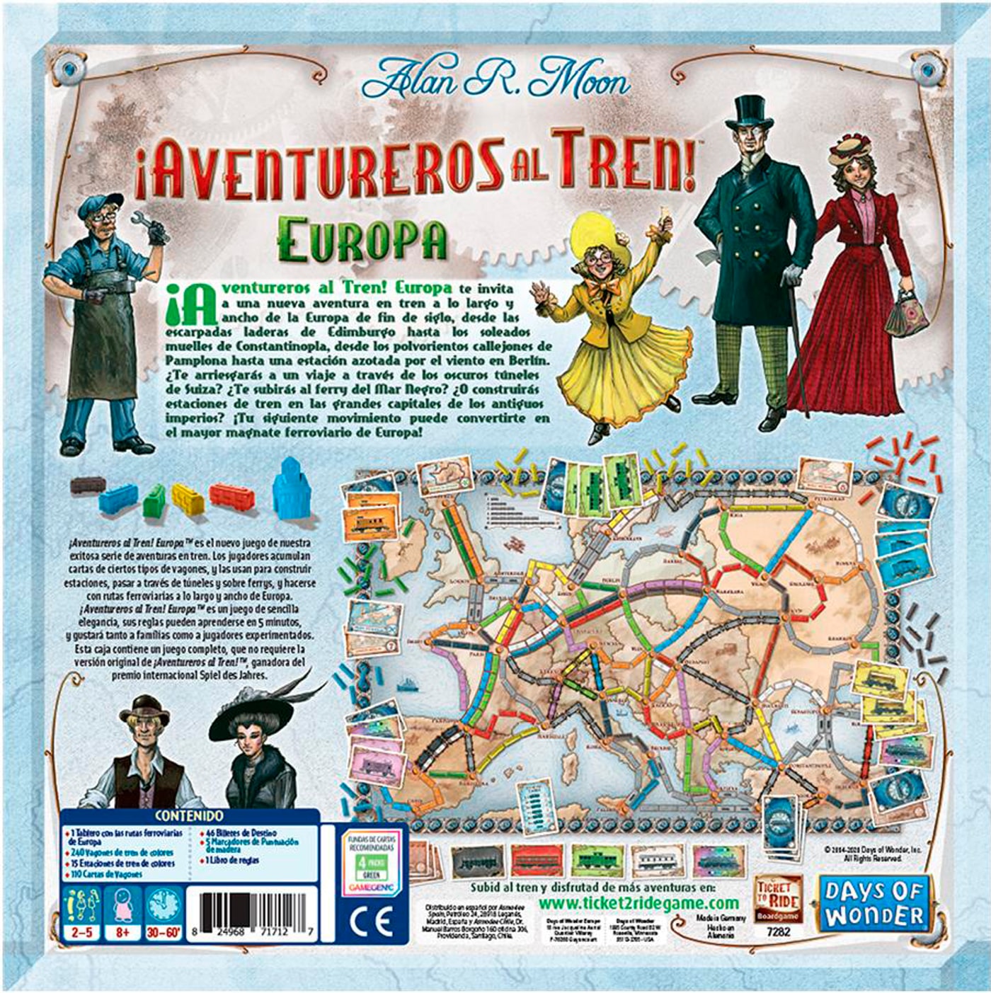 Aventureros al Tren: Europa