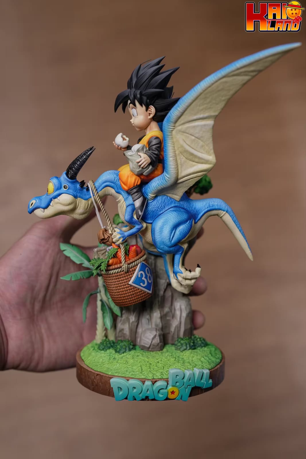 Dragon Ball SO Studio Son Goten Riding A Dragon Resin Statue - Kaioland