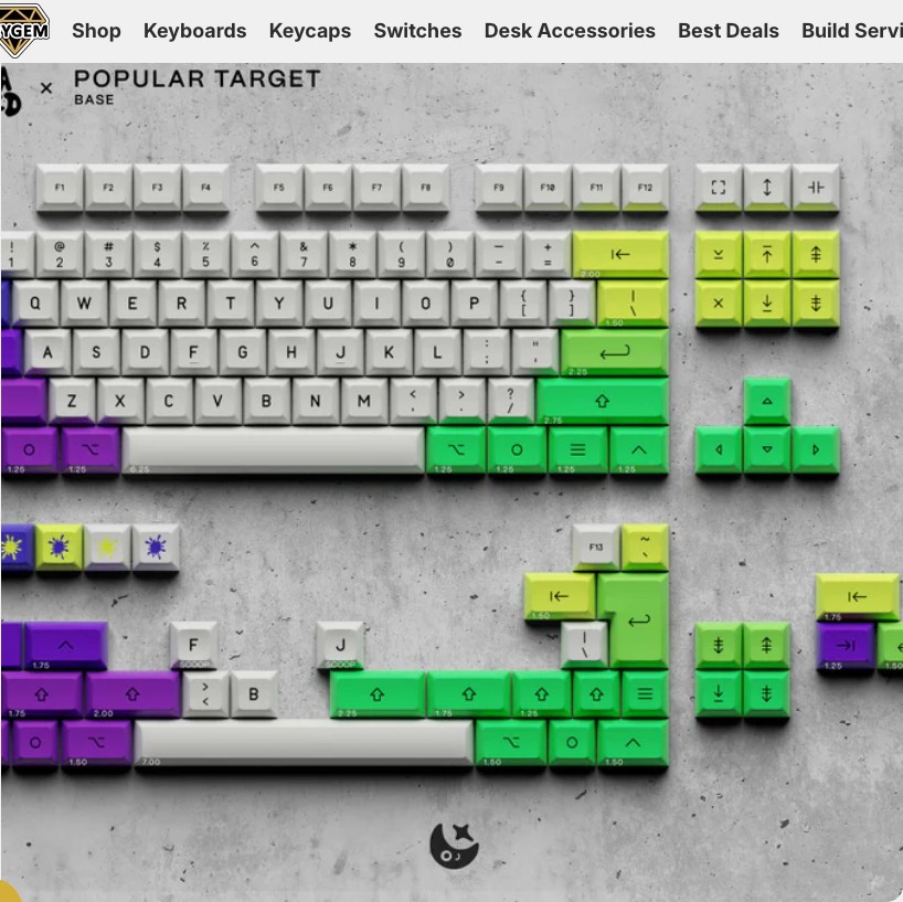 KAM Soda Squid Keycaps – KEYGEM
