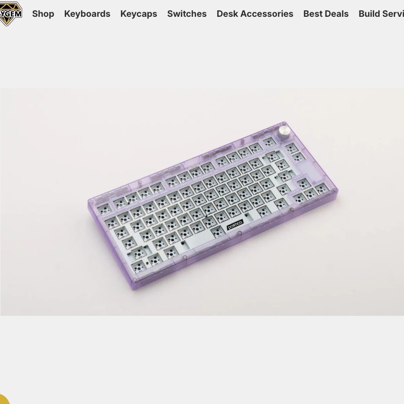 PORTICO75 Keyboard Kit B-Stock – KEYGEM