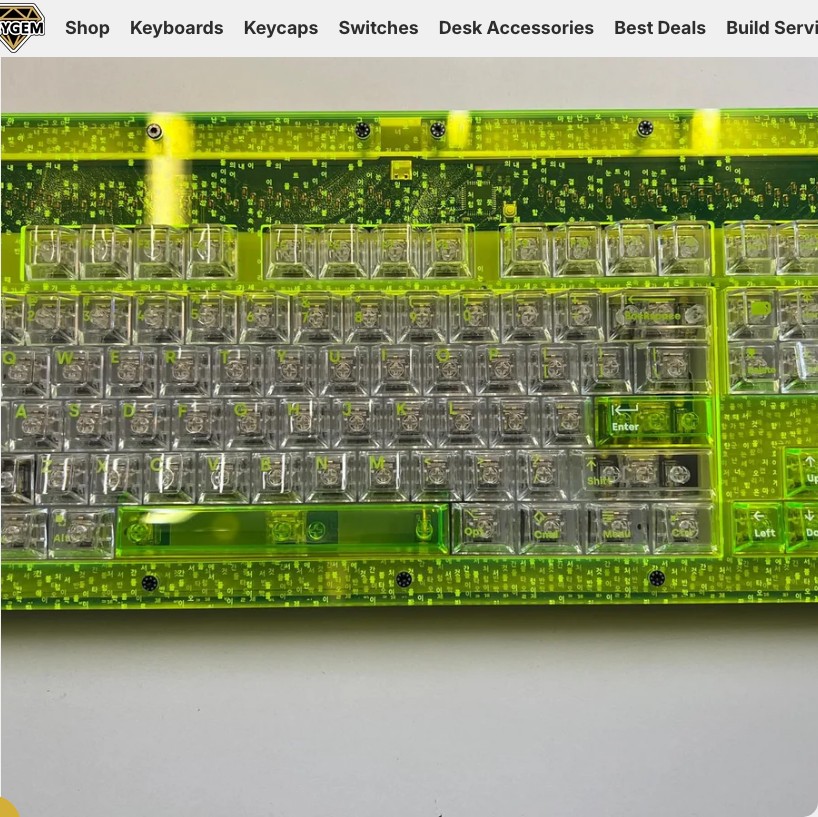 GLITCH TKL Kit - Display Unit – KEYGEM
