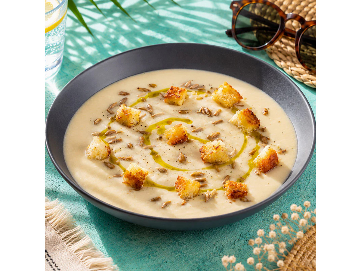 Crema fría de espárragos