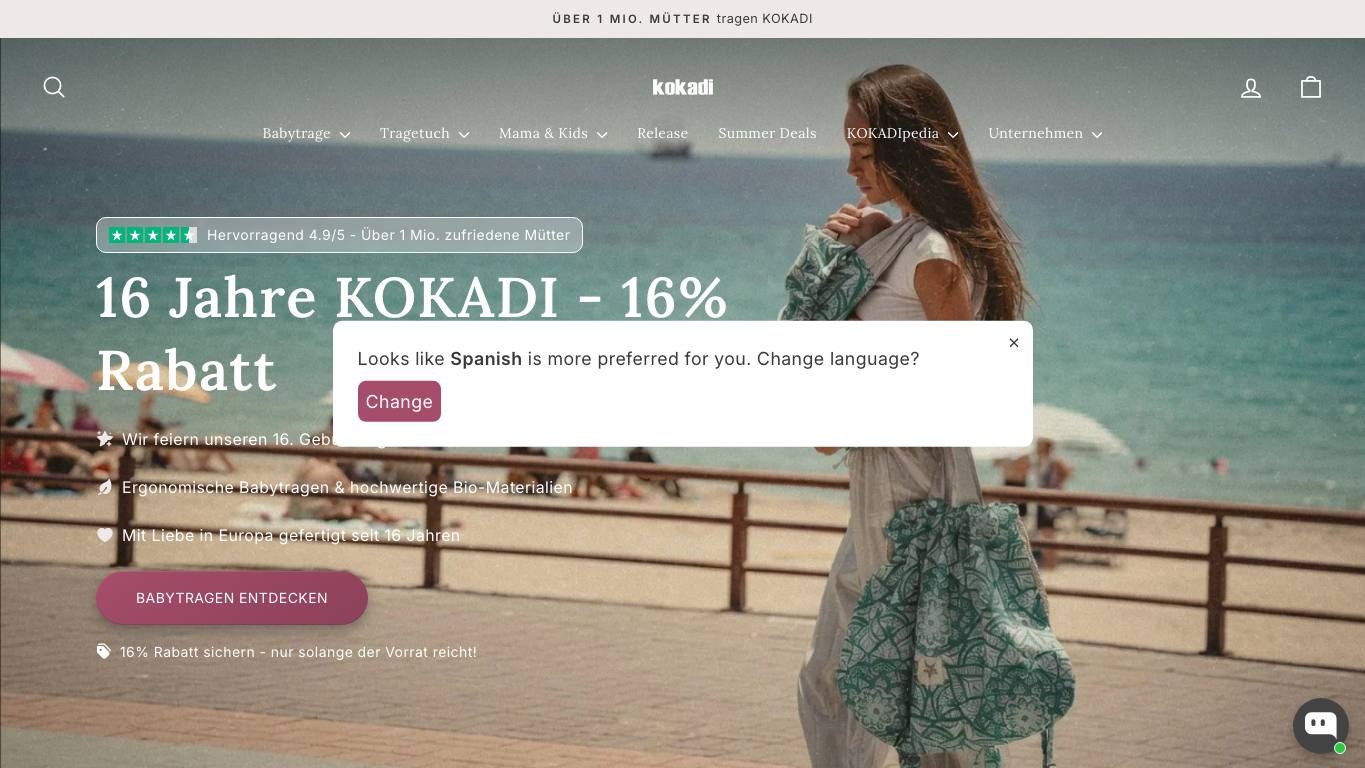 Portada oficial de KOKADI