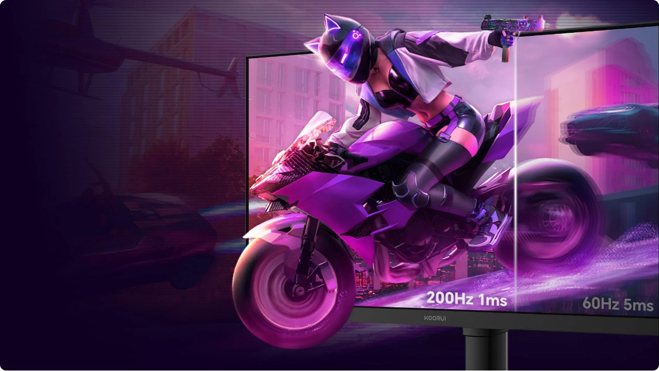 KOORUI G2722P 27-inch IPS QHD 200Hz Gaming Monitor