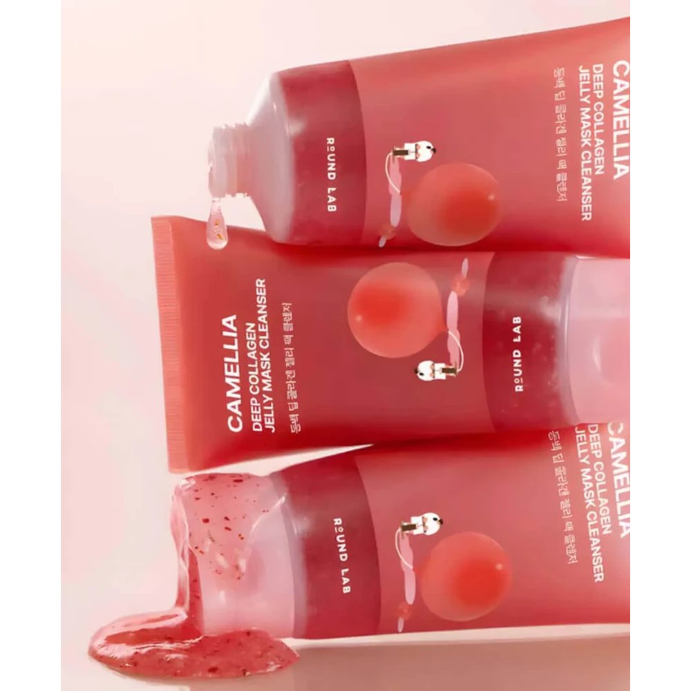 Round Lab Camellia Deep Collagen Jelly Mask Cleanser