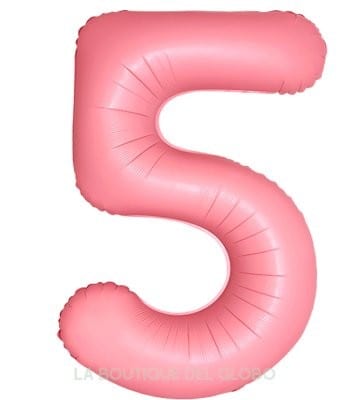Globo No.5 Macarrón Pink