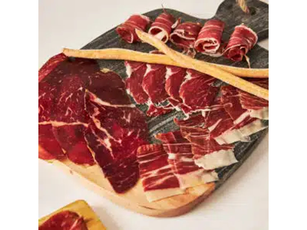 Tabla Jamón Ibérico y Cecina Black Angus