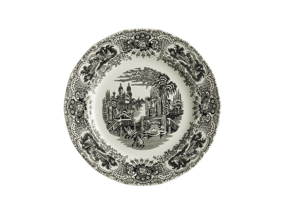 Plato llano collection black Vistas