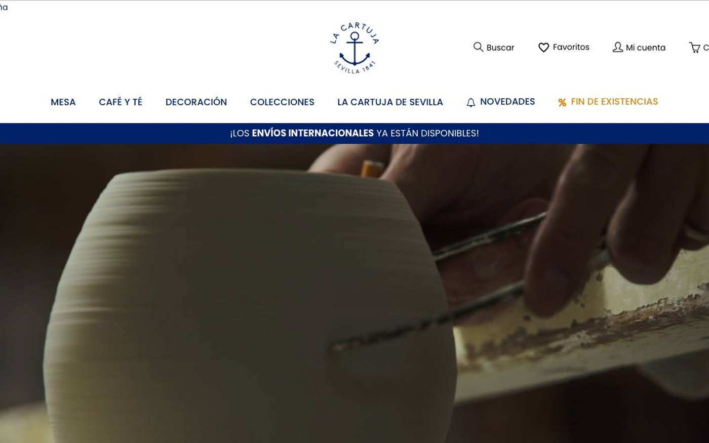 Captura limpia of the home official of the Cartuja of Sevilla