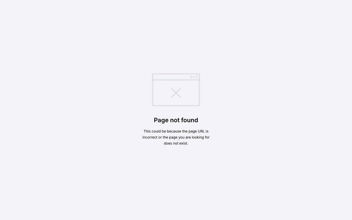 Website Builder 404