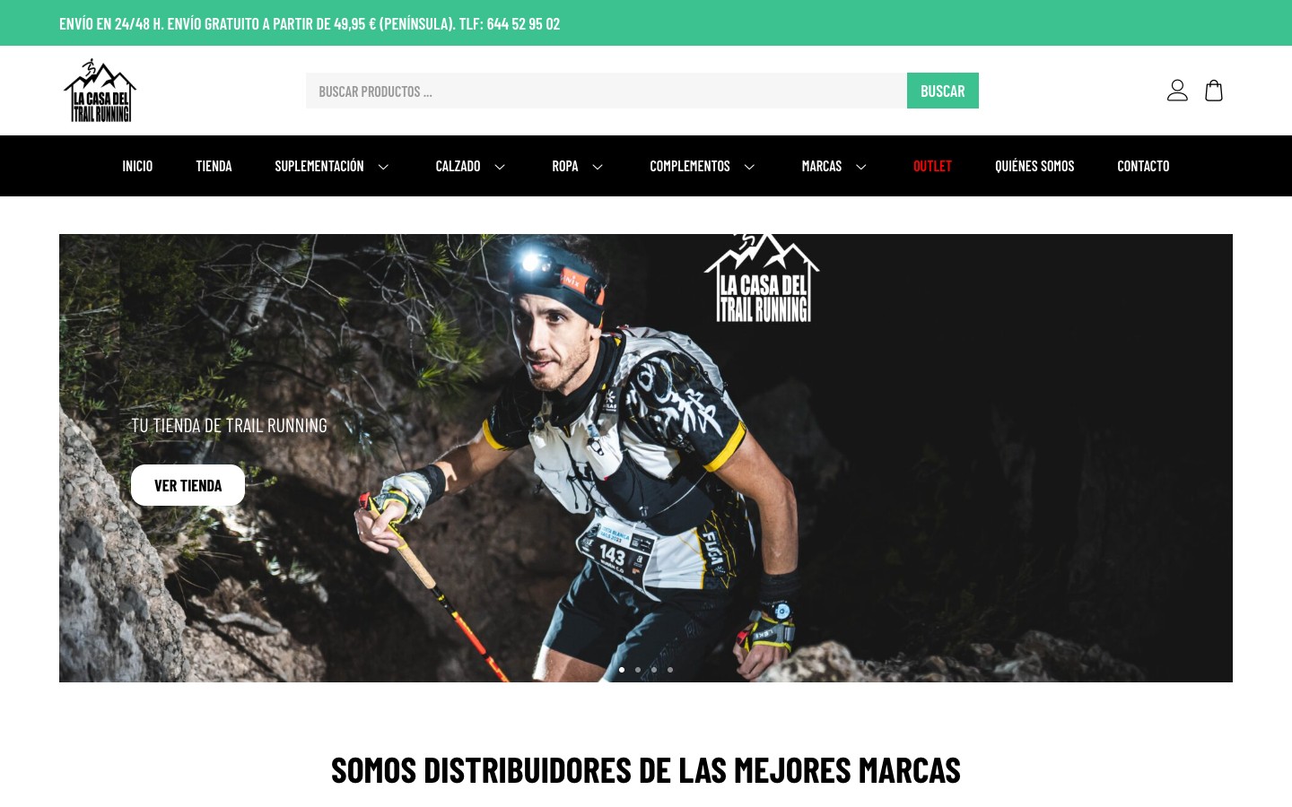 Home oficial de La Casa del Trail Running