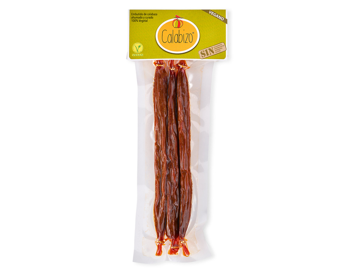 Chorizo Calabizo Vegano 3 unidades