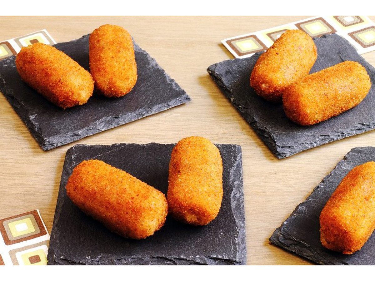 Croquetas de Grelos y Chorizo Calabizo, Envasado