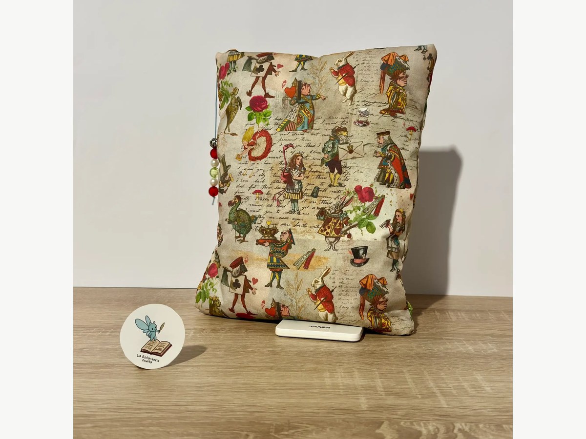 Funda de tela Alicia en el País de las Maravillas