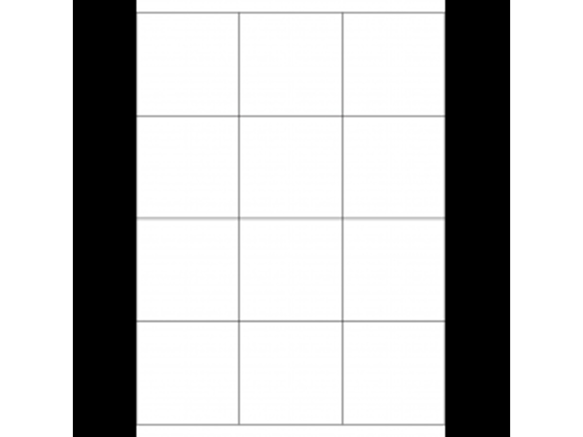 Square A4 labels